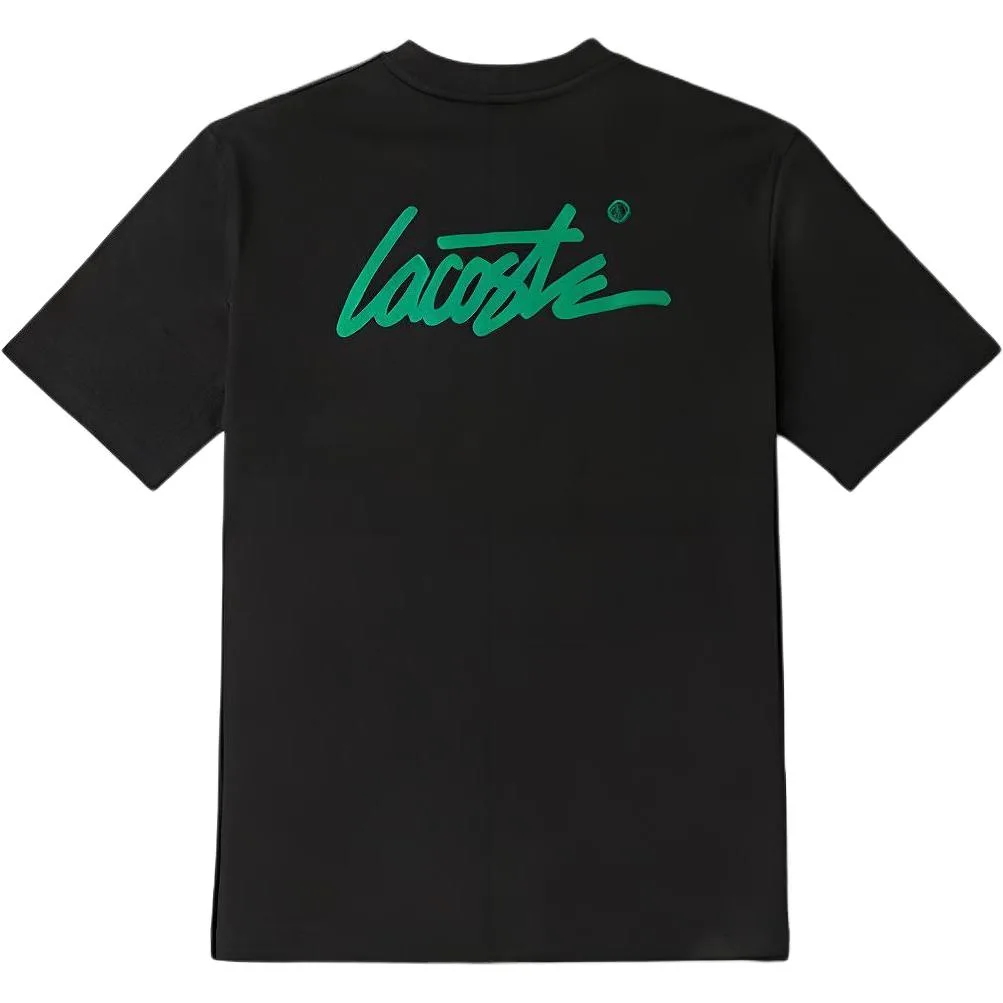Футболка LACOSTE Unisex, ретро спортивная, серого цвета — фото 4