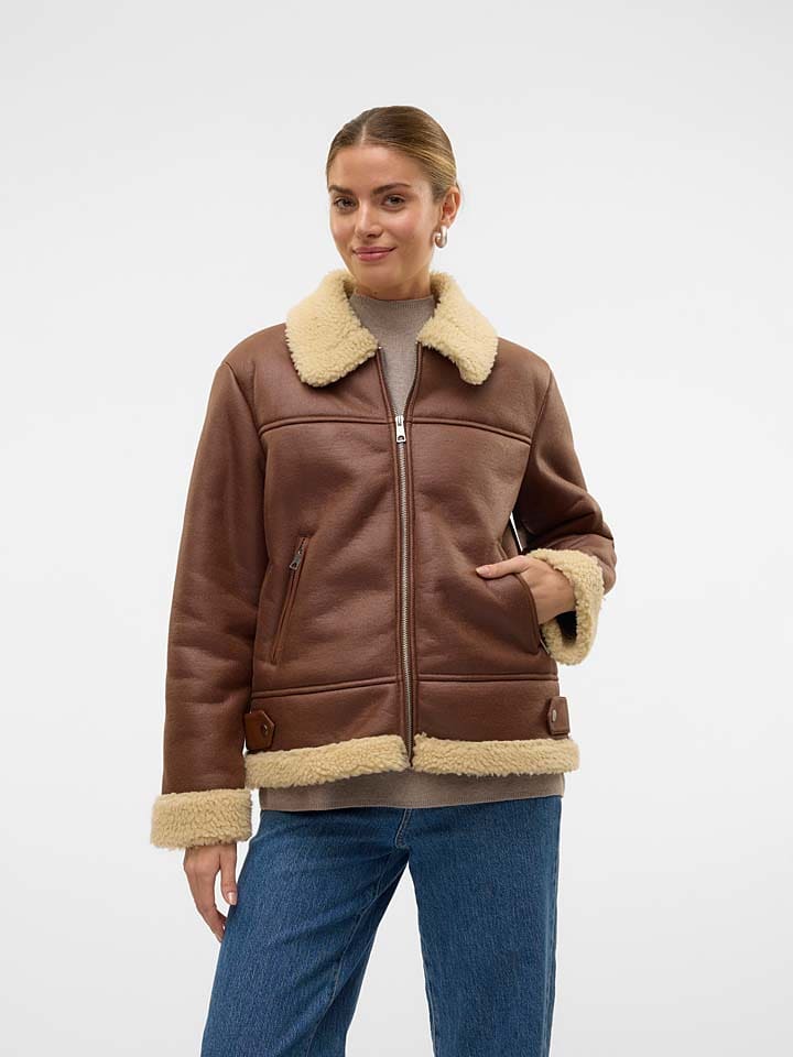 

Переходная куртка Vero Moda Übergangsjacke, коричневый