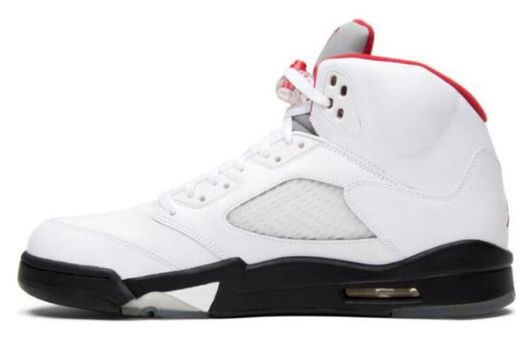 Кроссовки 5 ретро Air Jordan, белый — фото 2