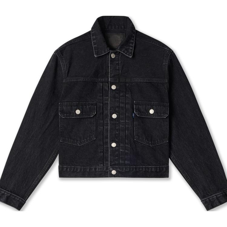 

Levis Левис японская джинсовая куртка тракер, Black