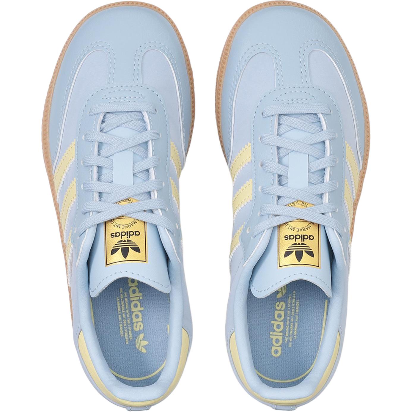 Adidas Originals Кроссовки SAMBA OG Low top для скейтбординга, синие, для детей 3-7 лет — фото 4