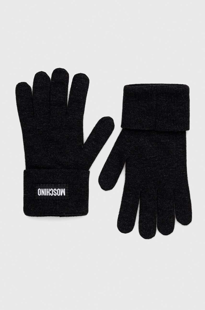 

Перчатки Moschino, черный