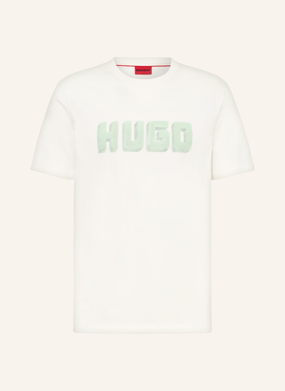 

Футболка дакерио Hugo, экрю
