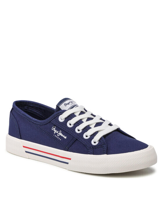 

Кроссовки из ткани Pepe Jeans, синий