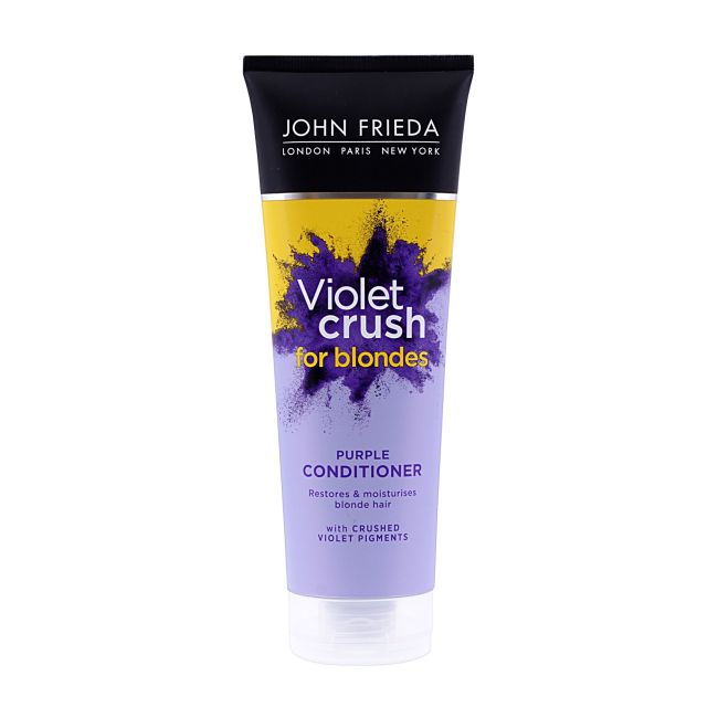 

Фиолетовый кондиционер для волос для блондинок Violet Cruch John Frieda, 250 мл