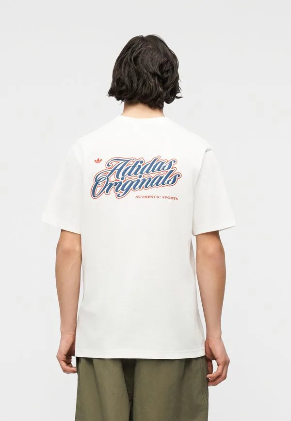 Футболка с принтом Adidas Originals, White — фото 2