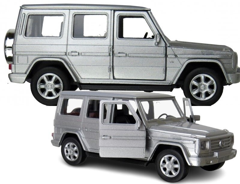 

Игрушечный автомобиль-резорак MERCEDES BENZ G, коллекционные модели металлических машинок БОЛЬШОЙ 1:24 PakaNiemowlaka