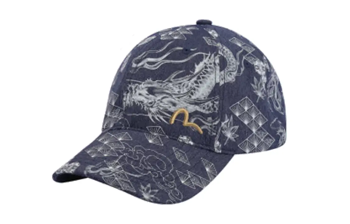 

EVISU Нейлоновая бейсболка мужская разноцветная, Multicolor