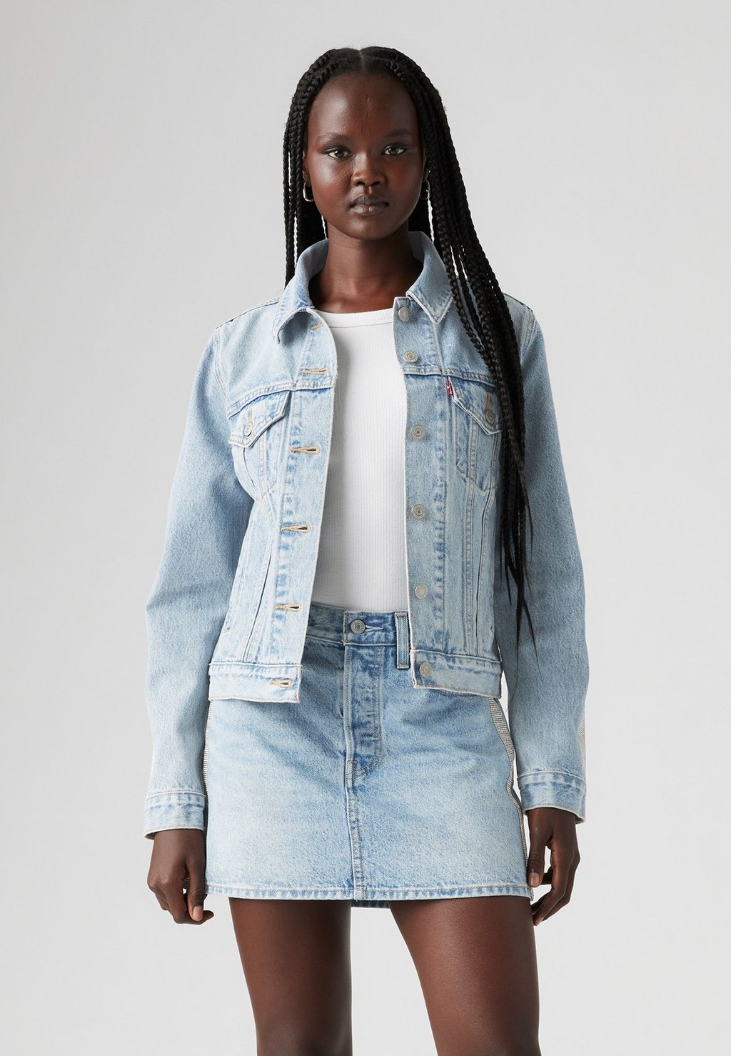 

Джинсовая куртка ORIGINAL TRUCKER Levi's®, светло-голубой деним