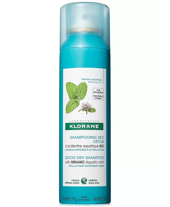 

Сухой шампунь Detox с органической водной мятой, 3,2 унции Klorane
