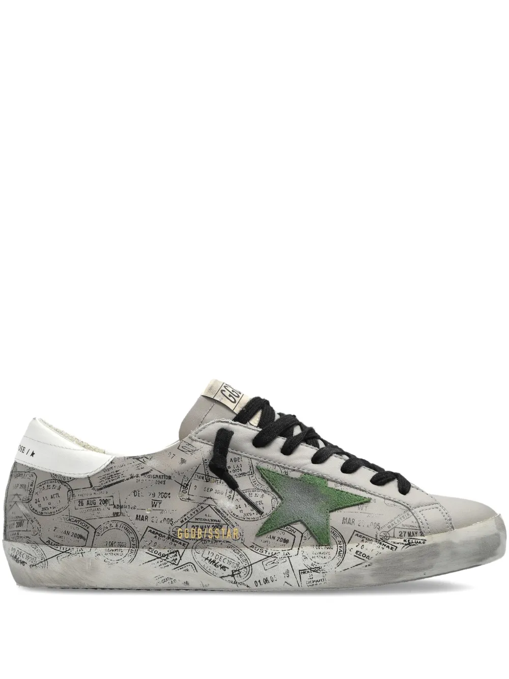 

Кроссовки с принтом Super-Star GOLDEN GOOSE, серый