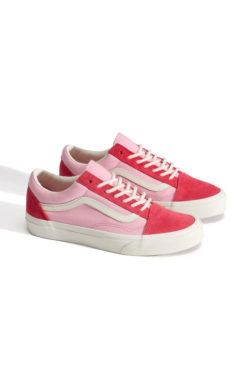 Кроссовки 'Old Skool' Vans, Pink/Light Pink — фото 2