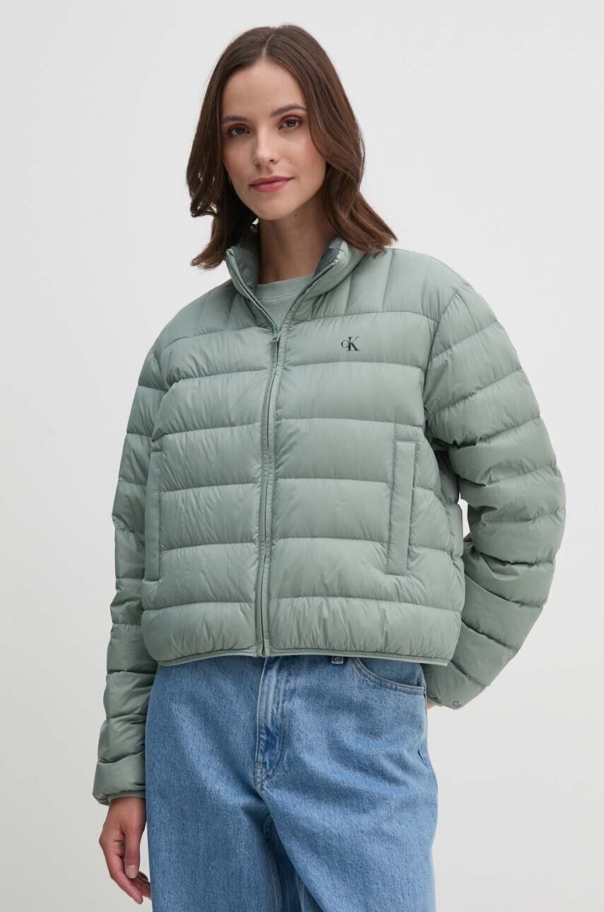 

Пуховик Calvin Klein Jeans, зеленый