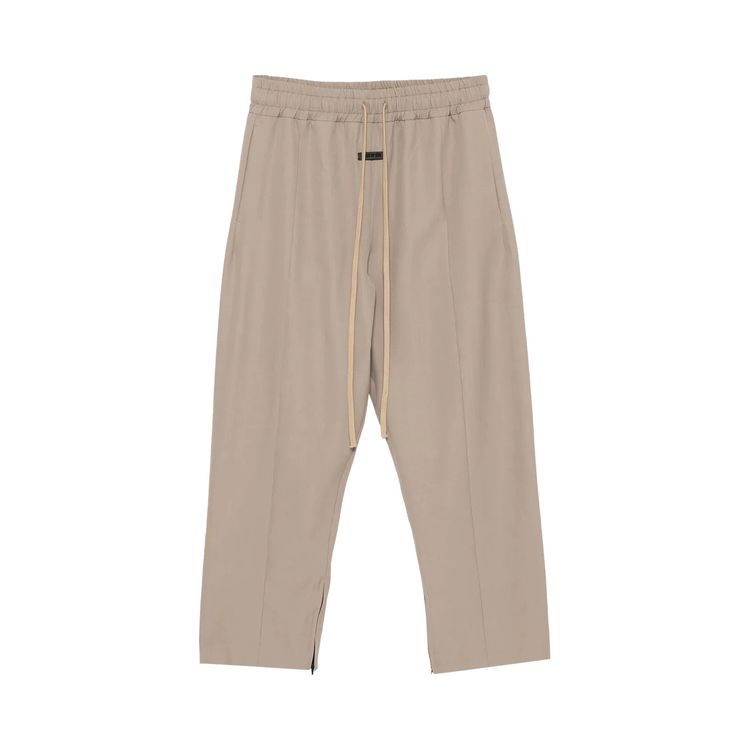 

Брюки Fear of God Center Seam Track Pant 'Dusty Beige', желто-коричневый