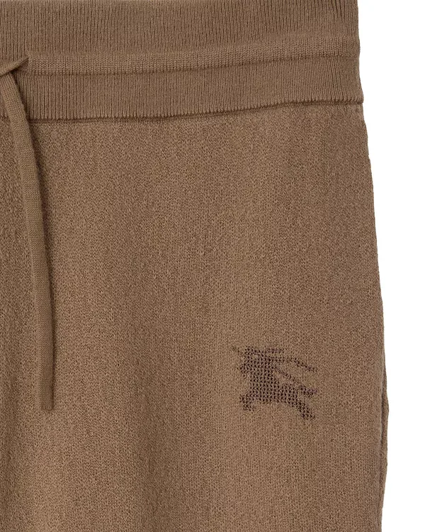 Брюки спортивные Burberry, женские, шерстяная смесь, камуфляж — фото 3