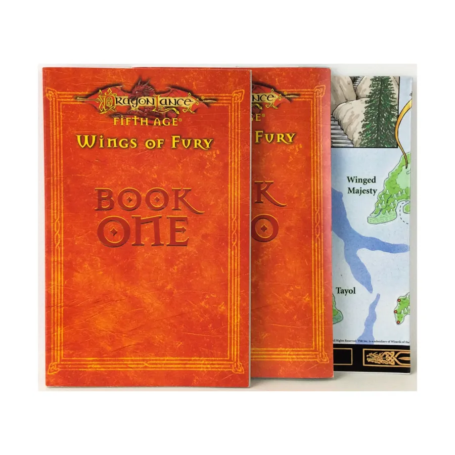 

Крылья ярости, Dragonlance - SAGA