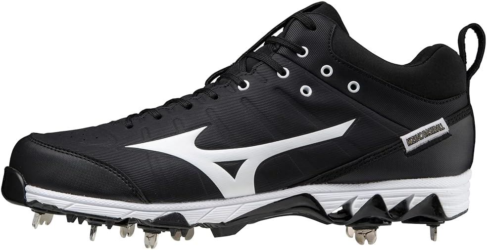

Бейсбольные кроссовки Mizuno Men's 9-Spike Ambition 2 Name ‎Mizuno, черно-белый