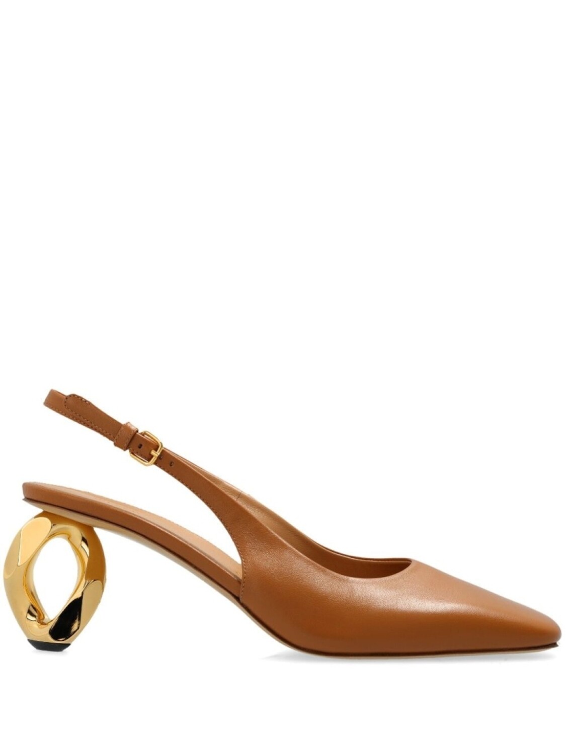 

JW Anderson туфли Catena с открытой пяткой 80 мм, коричневый