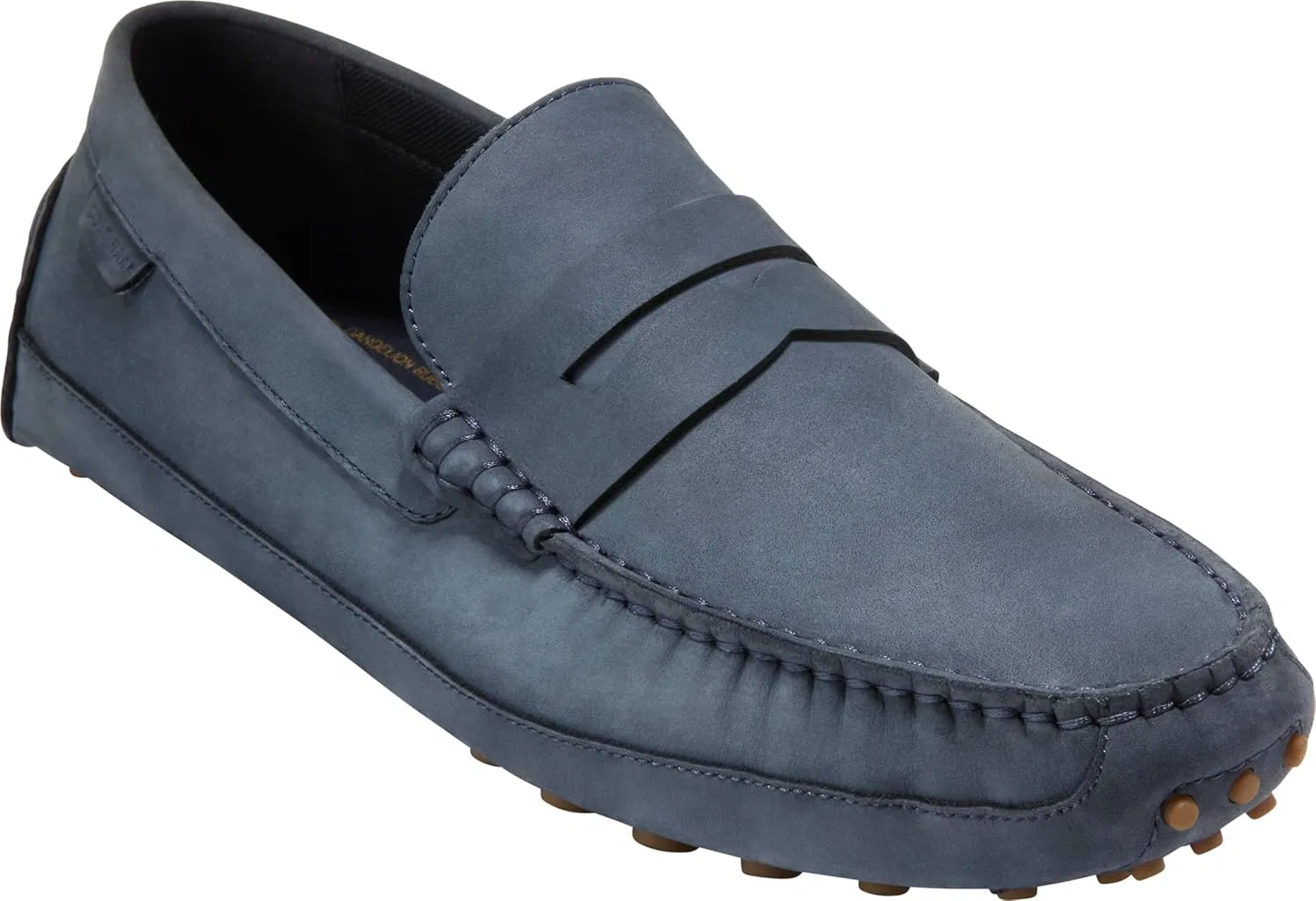 Лоферы пенни Cole Haan, Navy Blazer Nubuck/Gum — фото 4