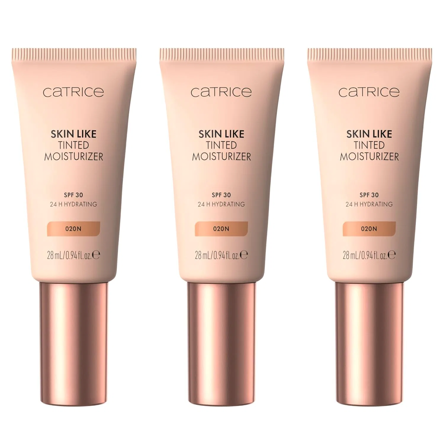 Крем для лица SPF CATRICE Тонирующий увлажняющий Skin Like Tinted Moisturiser 020N Nude