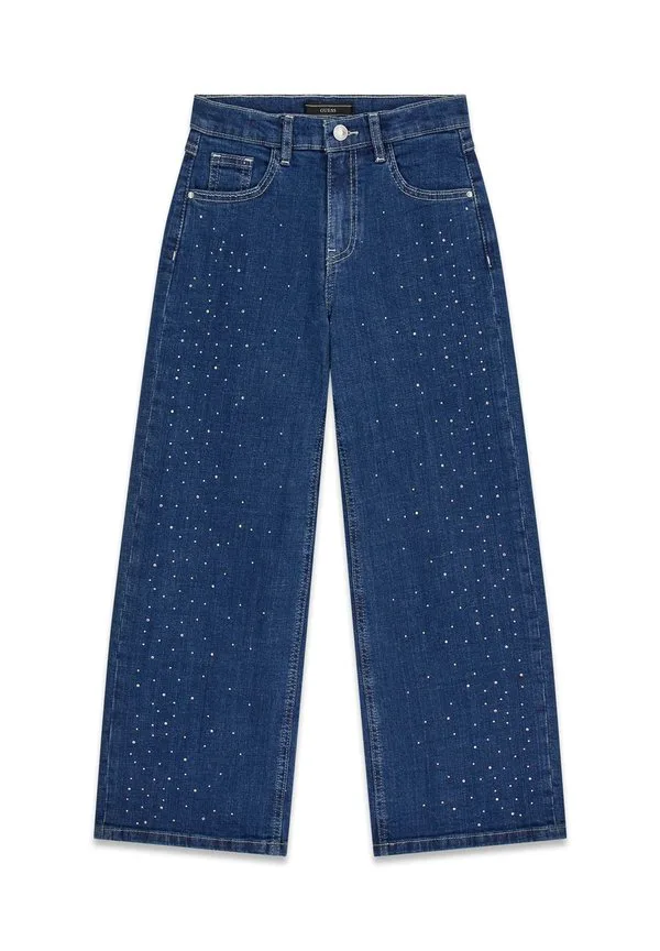 Джинсы свободного кроя mit strass Guess, Blau