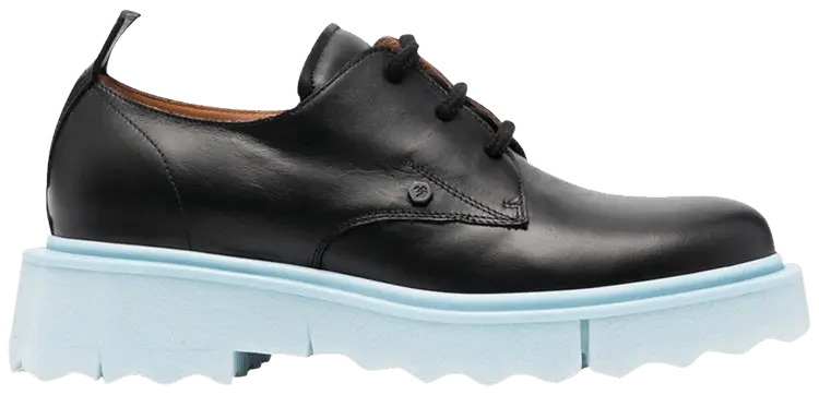 

Кроссовки Off-White Sponge Derby 'Black Blue Ice', черный