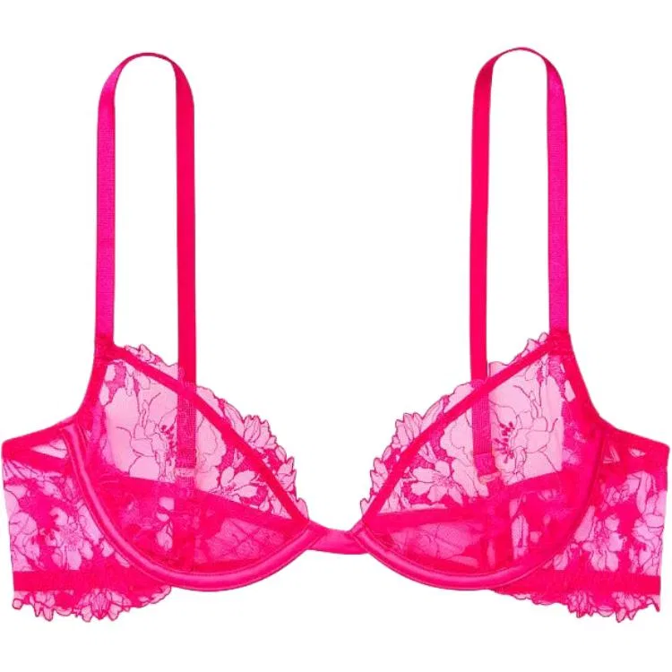 Victoria's Secret Женский бюстгальтер Виктория Сикрет, Bright Pink