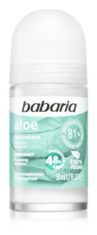 

Шариковый антиперспирант Babaria Deodorant Aloe
