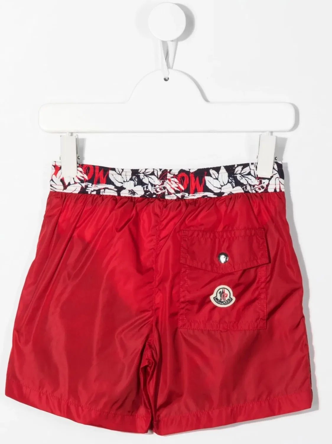 Шорты для Купания с Цветочным Принтом Moncler, синий — фото 3