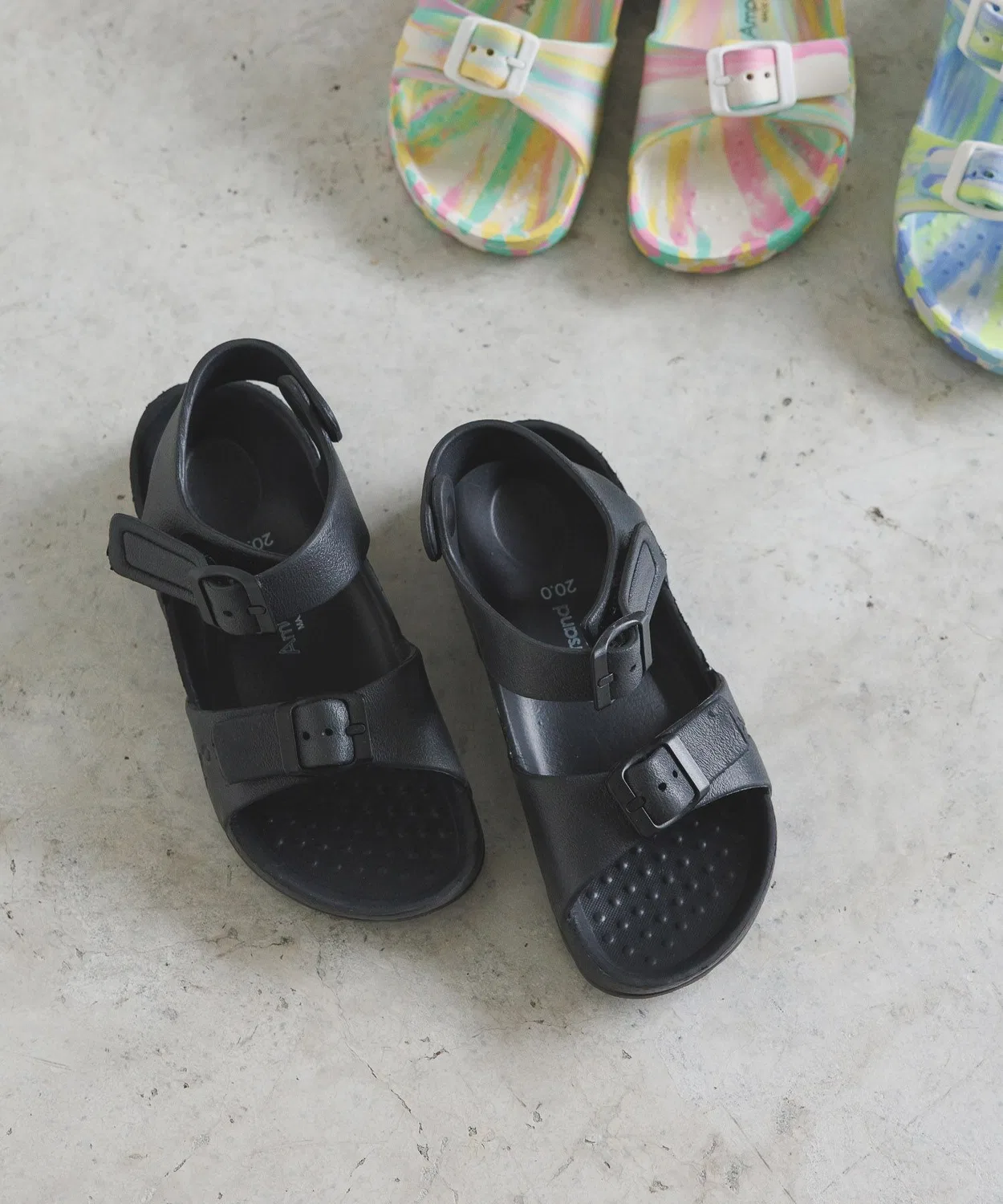 Детские сандалии легкие с ремешком BAYFLOW, Black