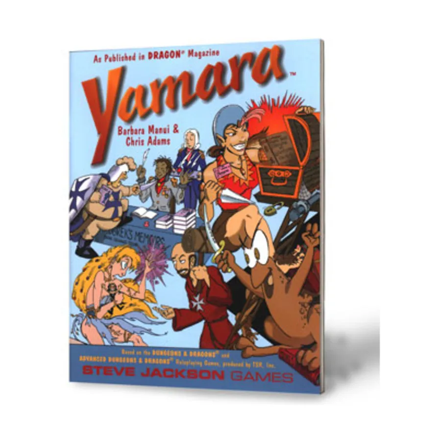 

Yamara, Miscellaneous (Steve Jackson Games), мягкая обложка