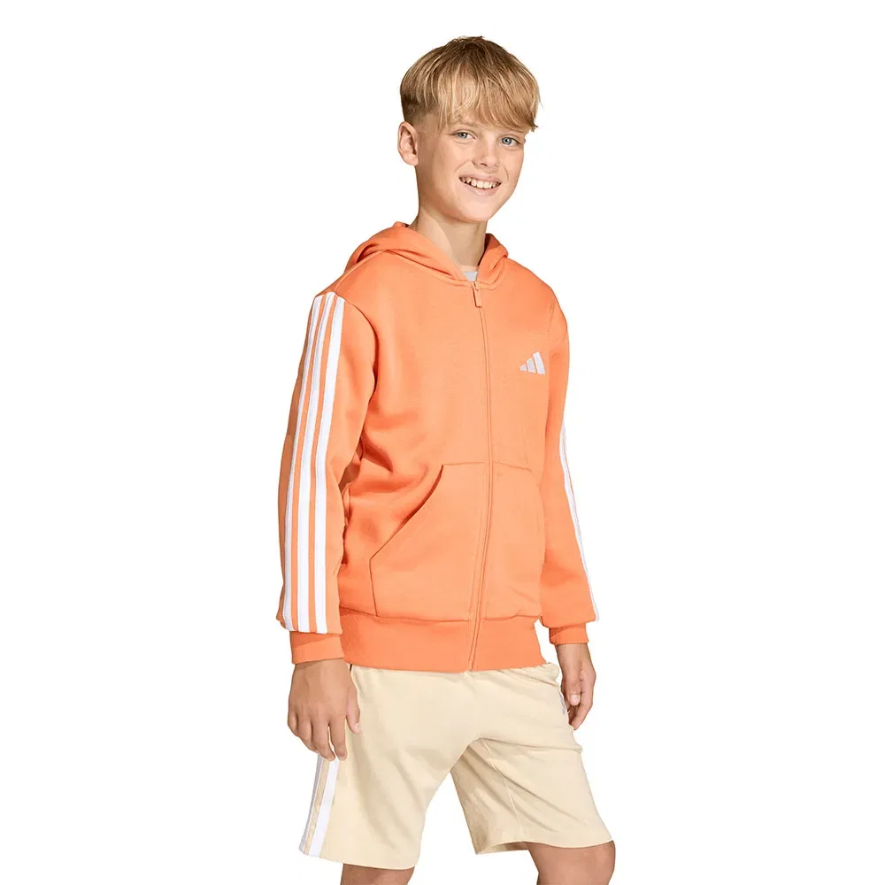 Толстовка на молнии Adidas Essentials Adidas, оранжевый