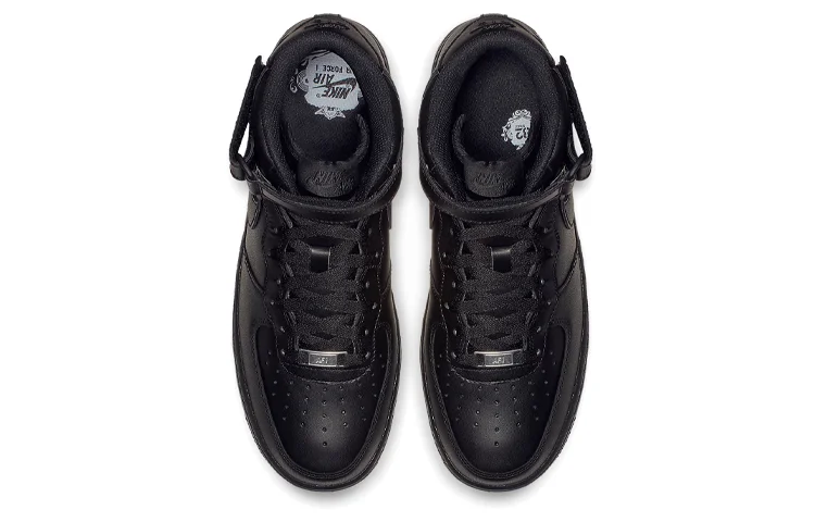 Кроссовки Nike Air Force 1 Mid '07, черный — фото 4