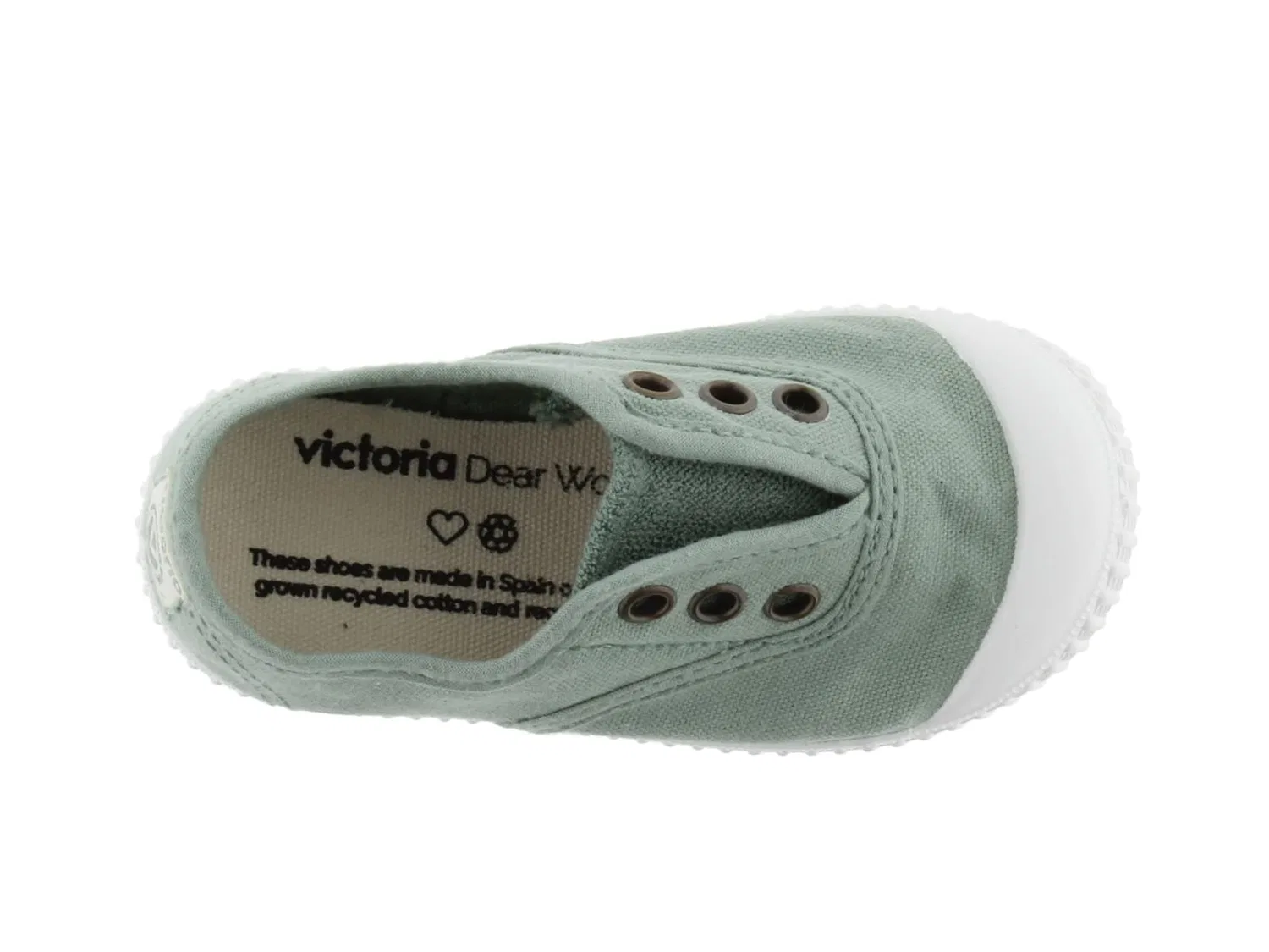 Детские кроссовки для мальчиков с эластичной вставкой 106627-kids victoria, Jade — фото 4