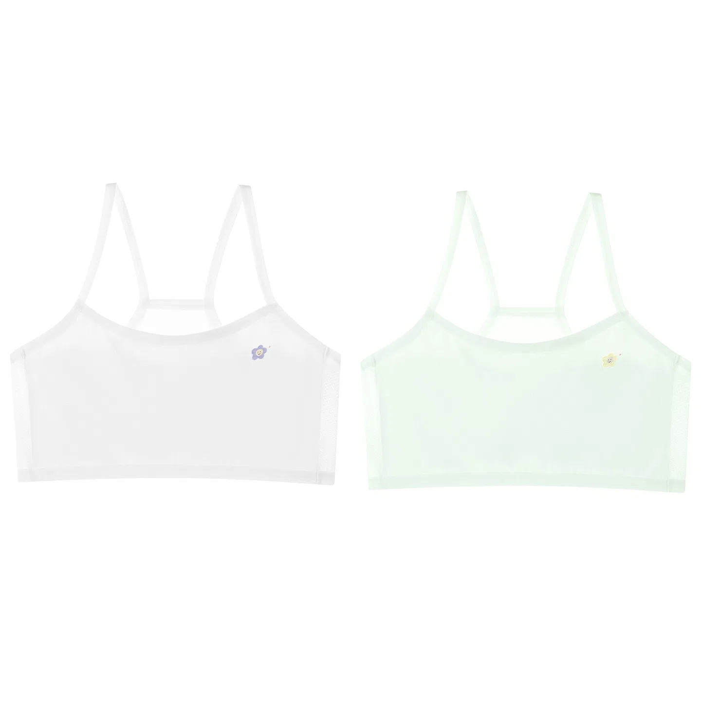 Детское боди для девочек хлопковое Red bean, White + Light Green