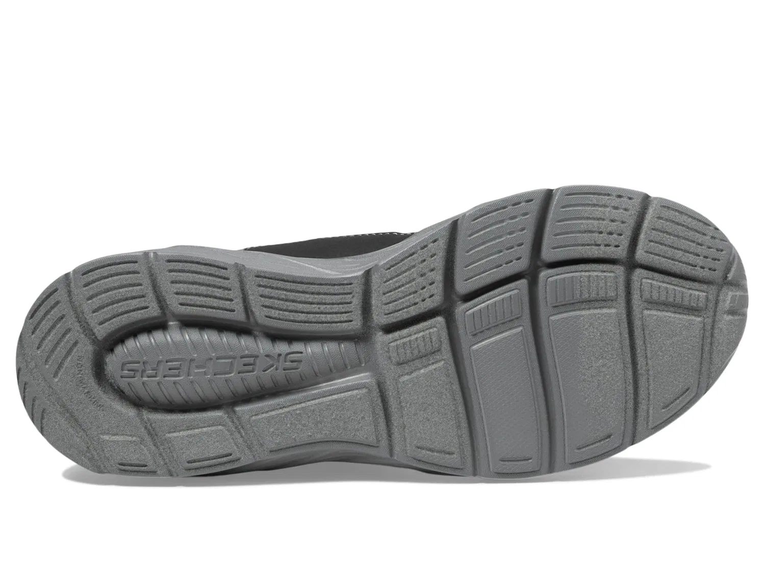 Детские кроссовки для девочек с принтом Fuse Tread Skechers, Lime Black — фото 3