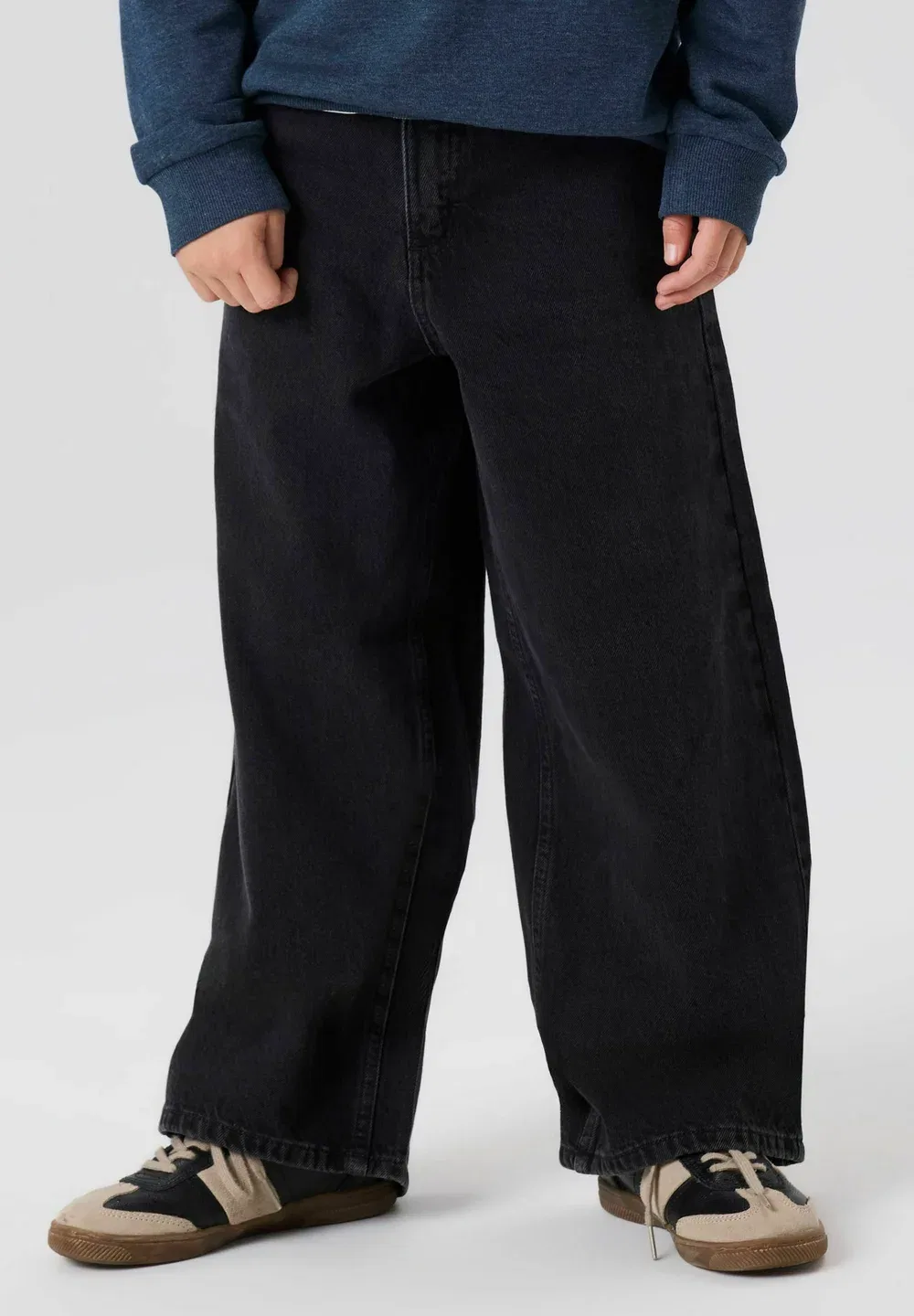 Джинсы-Скейтеры Nkmben 5900-rm noos - джинсы свободного кроя Name It, Black Denim — фото 2