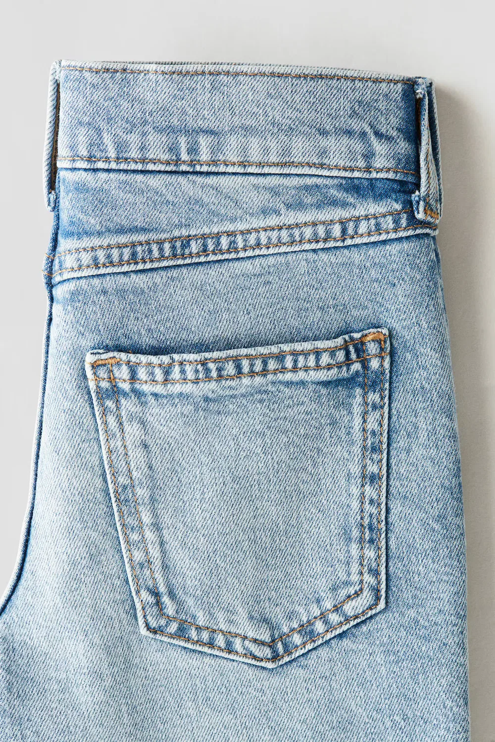 Узкие джинсы на подкладке H&M, Helles Denimblau — фото 3