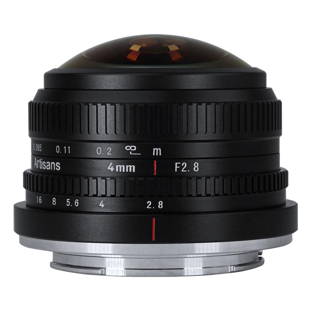 

Объектив 7Artisans 4mm f/2.8 Circular Fisheye, Fujifilm X Mount, черный