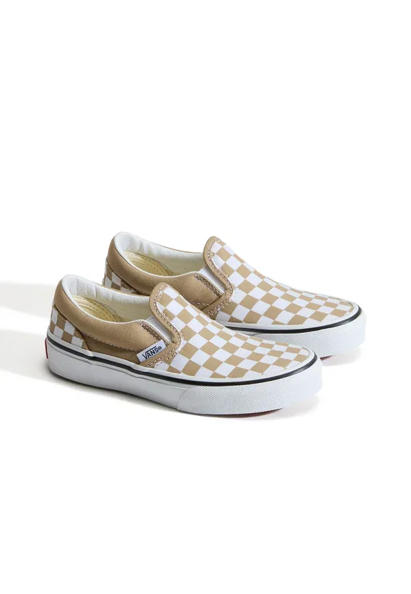Кроссовки с клетчатым узором Classic slip-on, Vans, Color Theory Checkerboard Incense — фото 2