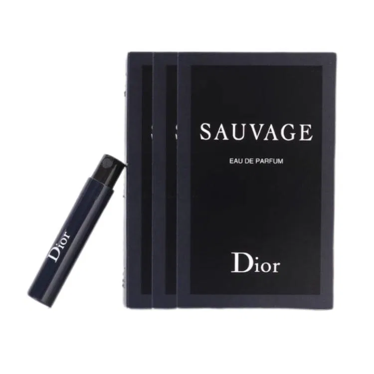 Мужской парфюмерный набор Dior Sauvage Eau de Parfum, 3 мл, DIOR, Blue
