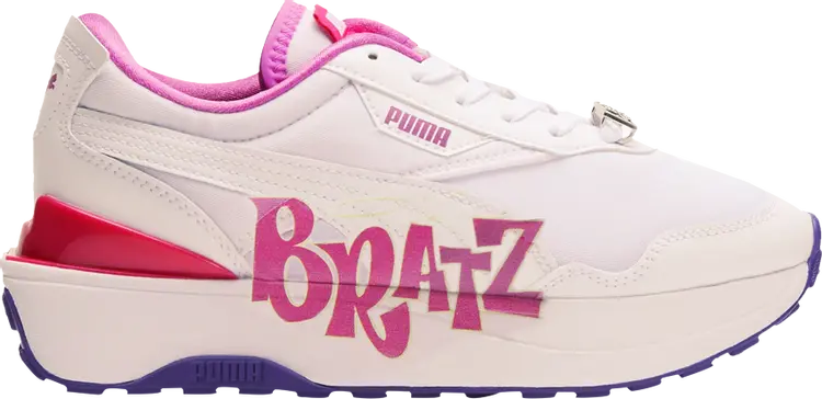 

Кроссовки Puma Bratz x Cruise Rider Jr White Spring Crocus, белый