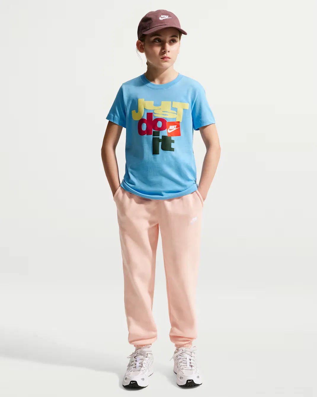 Футболка для детей постарше Nike Sportswear Club, Football Blue — фото 4