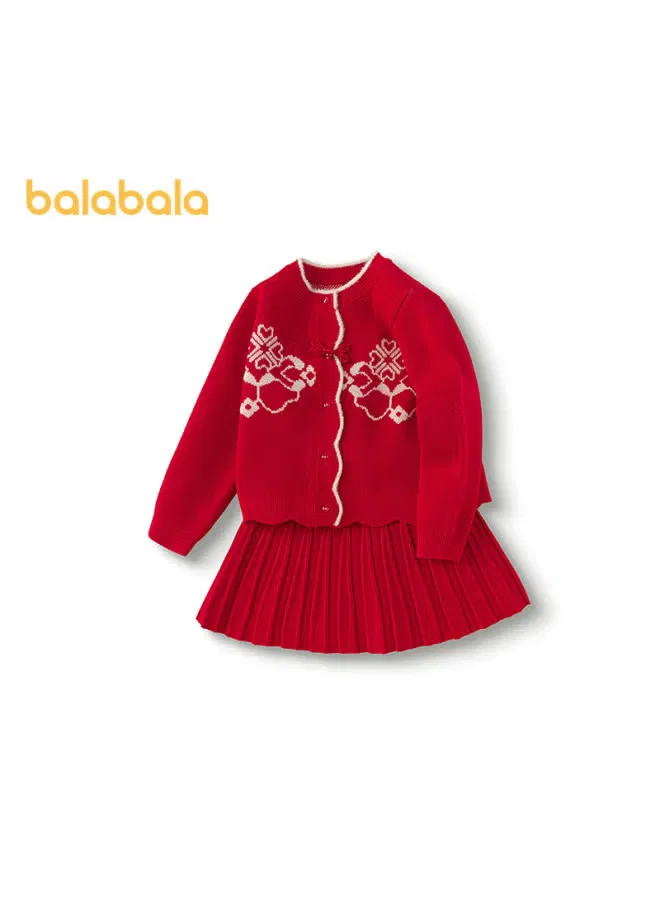 Комплект юбка с шортами в национальном стиле, 201125104001 Balabala