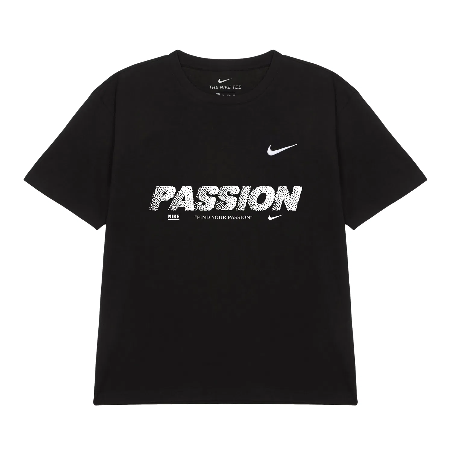Женская футболка с круглым вырезом White Font Nike