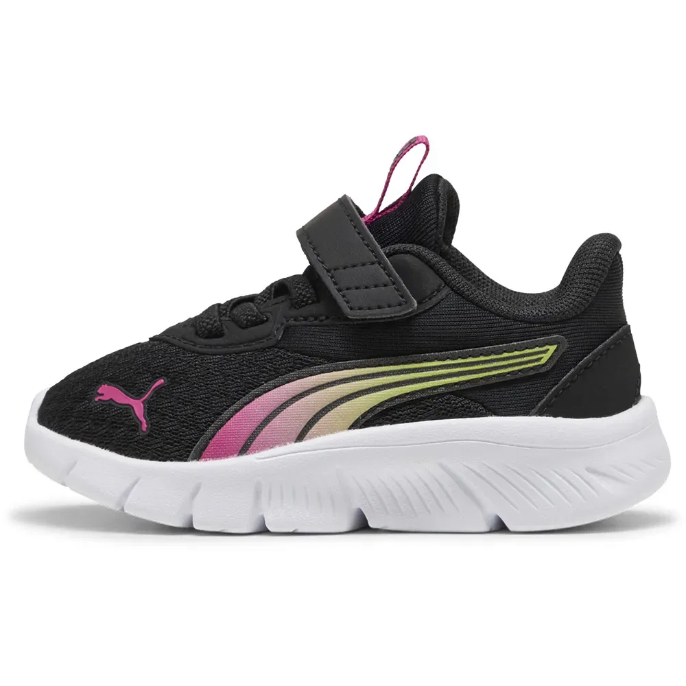 Детские кроссовки для девочек с градиентным принтом FlexFocus Modern Blaze Fade Puma, Black — фото 3