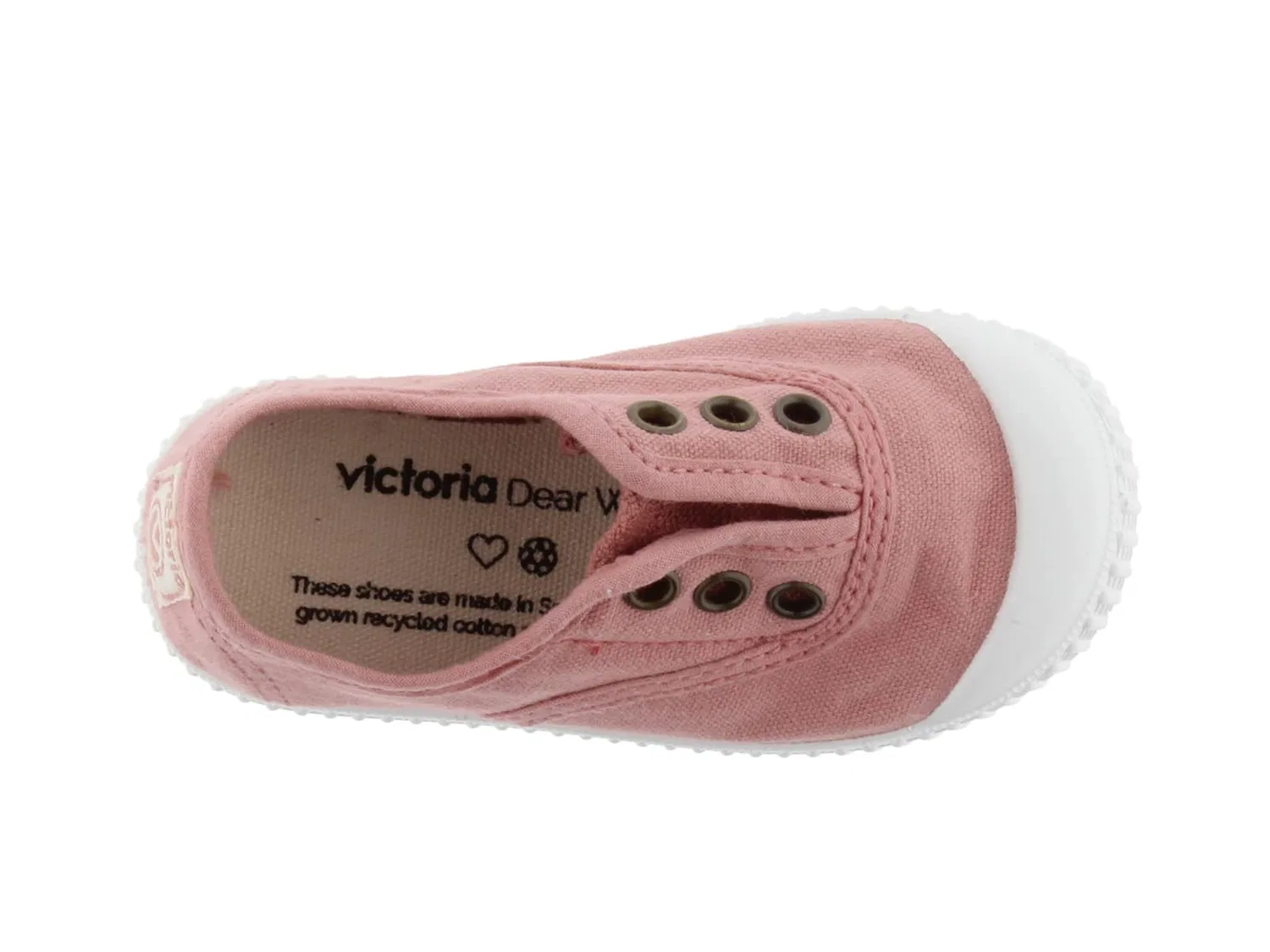 Детские кроссовки для мальчиков на завязках 106627-kids victoria, Nude — фото 4