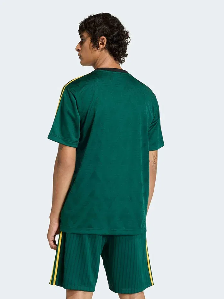 Рубашка зеленая Adidas, зеленый — фото 2