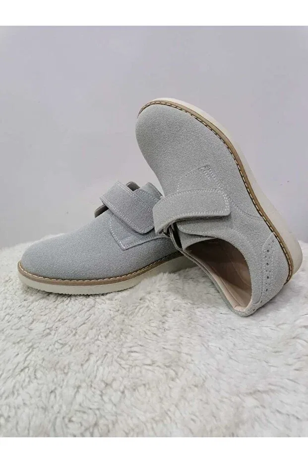 Детские ботинки для мальчиков ортопедические Özgür Kids, Gray — фото 4