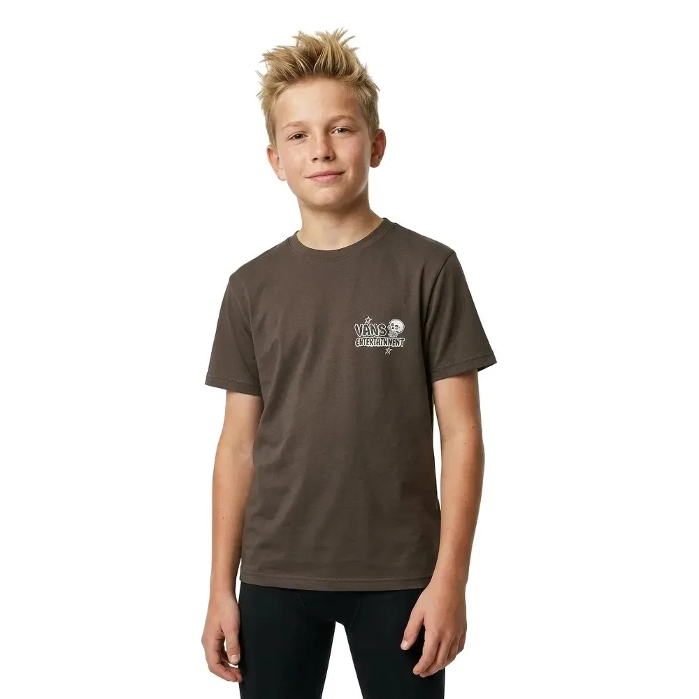 Футболка Vans Entertainment short sleeve, коричневый — фото 3